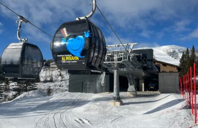 Aufnahme der Almbahn