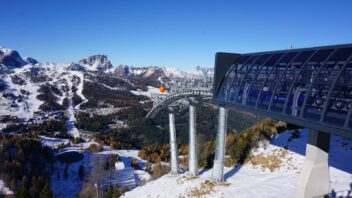 Aufnahme der Gartnerkofelbahn