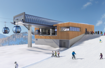 Rendering der neuen Grafenbergbahn